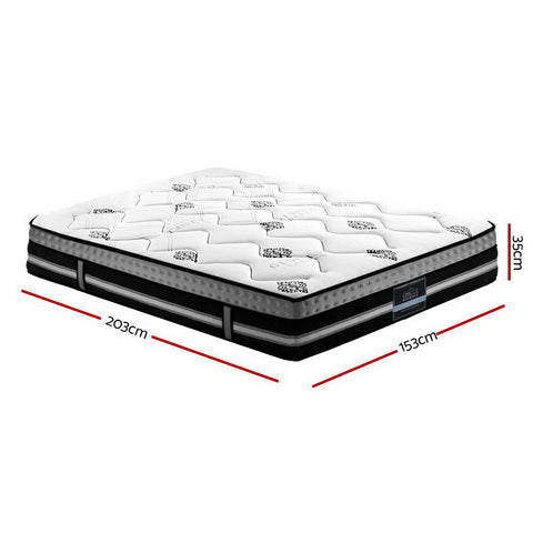 Giselle Bedding 35cm Mattress Cool Gel Memory Foam Queen Chez Guru