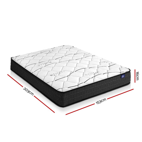 Giselle Bedding 16cm Mattress Medium Firm Queen Chez Guru