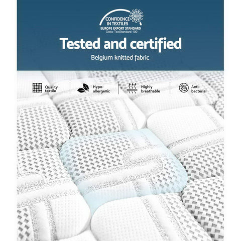 Giselle Bedding 36cm Mattress Cool Gel Memory Foam Double Chez Guru