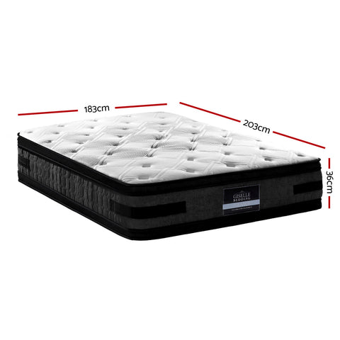 Giselle Bedding 36cm Mattress Cool Gel Memory Foam King Chez Guru