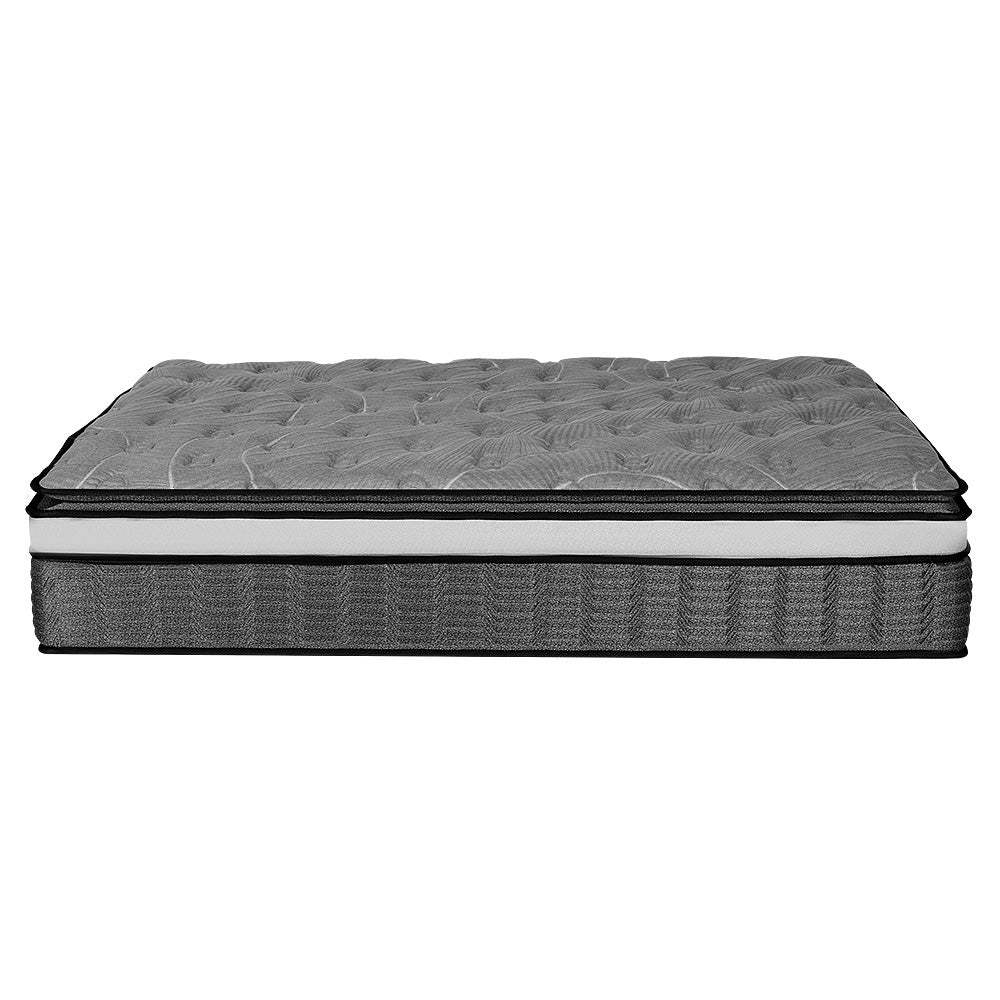 Giselle Bedding 34cm Mattress Double Layer Pocket Spring Queen Chez Guru