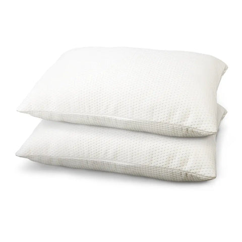 Giselle Bedding Memory Foam Pillow 13cm Thick Twin Pack Chez Guru