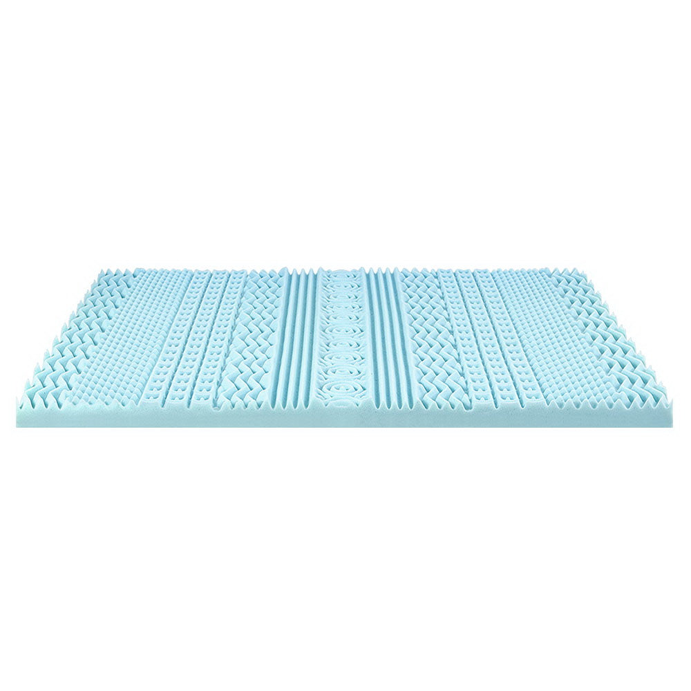 Giselle Bedding Memory Foam Mattress Topper 11-Zone 8cm King Chez Guru