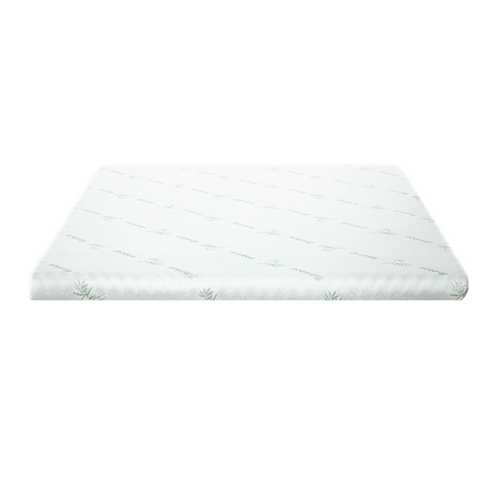 Giselle Bedding Memory Foam Mattress Topper Cool Gel Bed Mat Bamboo 10cm Double Chez Guru