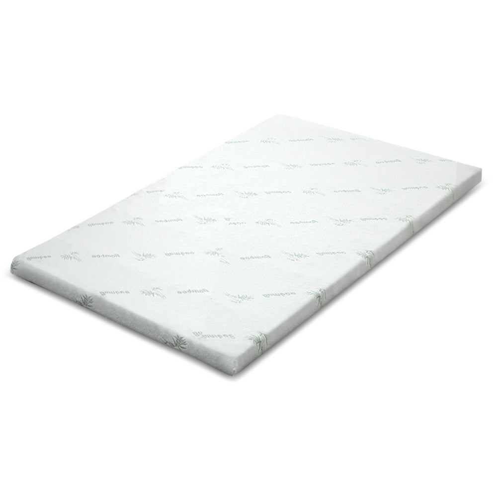 Giselle Bedding Memory Foam Mattress Topper Cool Gel 5cm Double Chez Guru