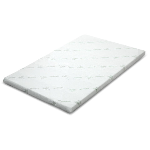Giselle Bedding Memory Foam Mattress Topper Cool Gel 5cm Queen Chez Guru