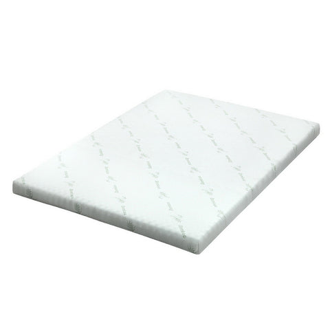 Giselle Bedding Memory Foam Mattress Topper Cool Gel 8cm Double Chez Guru