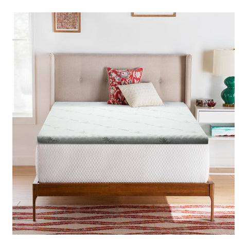 Giselle Bedding Memory Foam Mattress Topper Cool Gel 8cm Single Chez Guru
