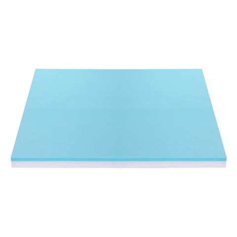 Giselle 8cm Memory Foam Mattress Topper Gel Dual Layer Foam Bamboo Queen