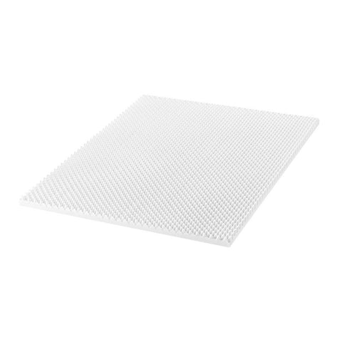 Giselle Bedding Foam Mattress Topper Egg Crate 5cm Double Chez Guru