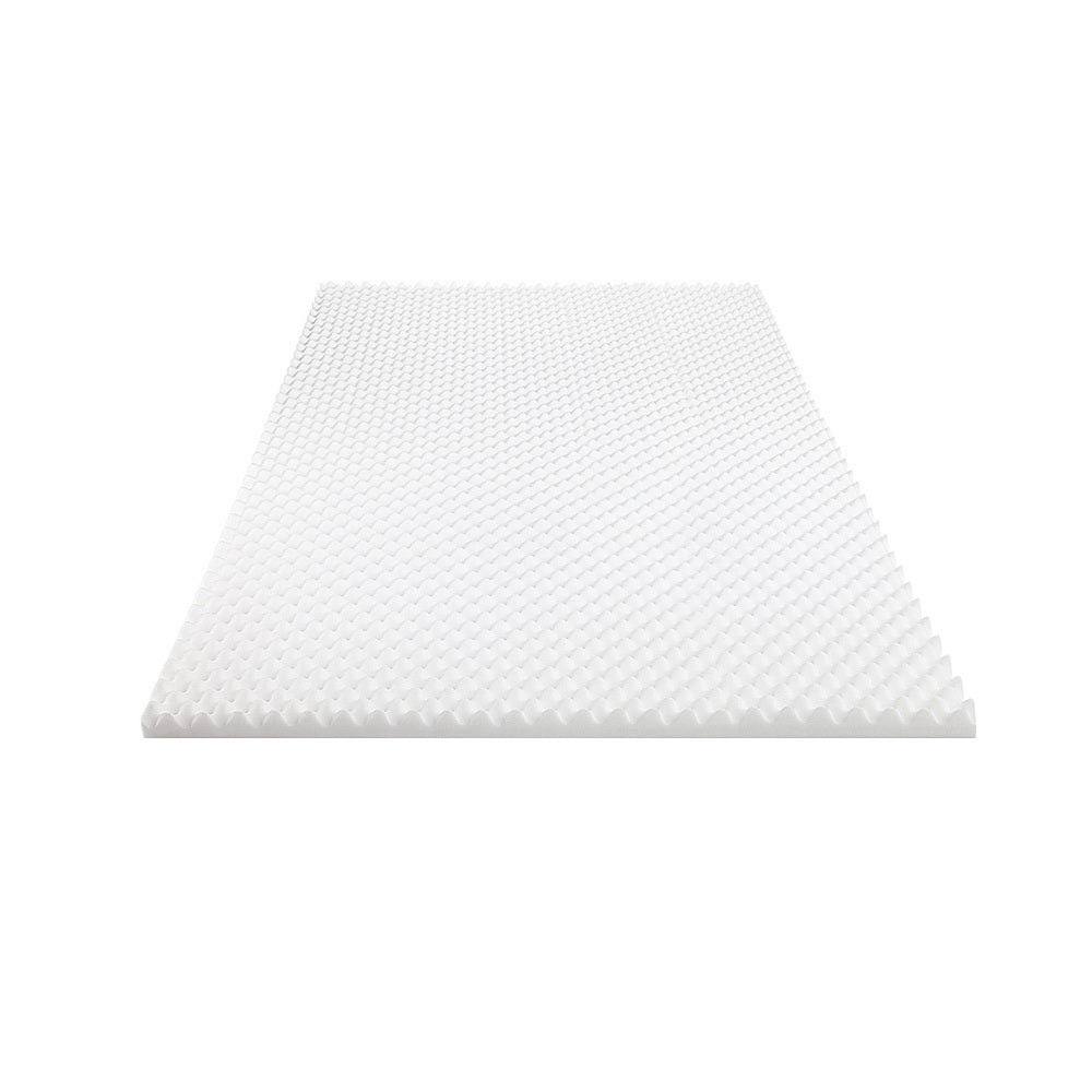 Giselle Bedding Foam Mattress Topper Egg Crate 5cm Double Chez Guru