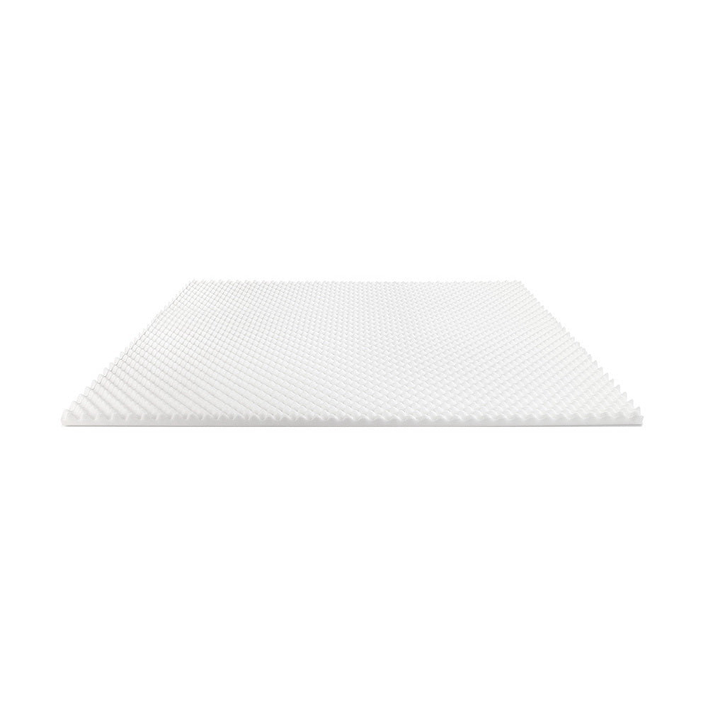 Giselle Bedding Foam Mattress Topper Egg Crate 5cm Double Chez Guru