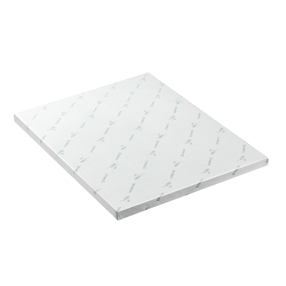 Giselle Bedding Memory Foam Mattress Topper Ventilated Cool Gel 8cm Double Chez Guru
