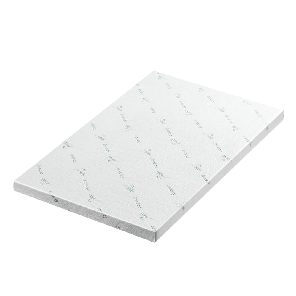 Giselle Bedding Memory Foam Mattress Topper Ventilated Cool Gel 8cm Single Chez Guru