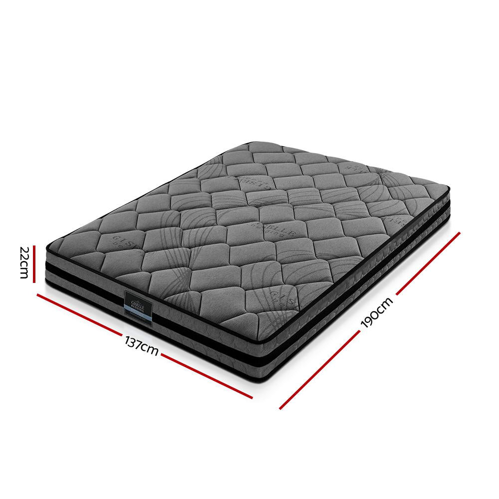 Giselle Bedding 22cm Mattress Medium Firm Double Chez Guru