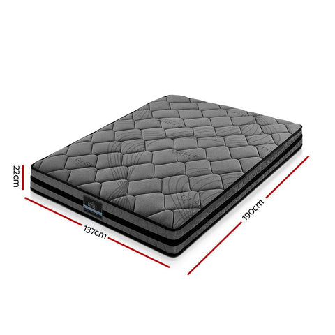 Giselle Bedding 22cm Mattress Medium Firm Double Chez Guru
