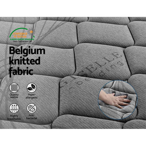 Giselle Bedding 22cm Mattress Medium Firm King Single Chez Guru