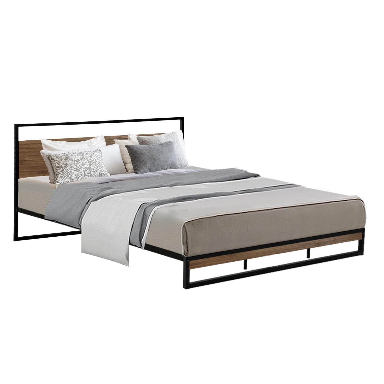 Artiss Bed Frame King Size Metal Bed Frame DANE Chez Guru