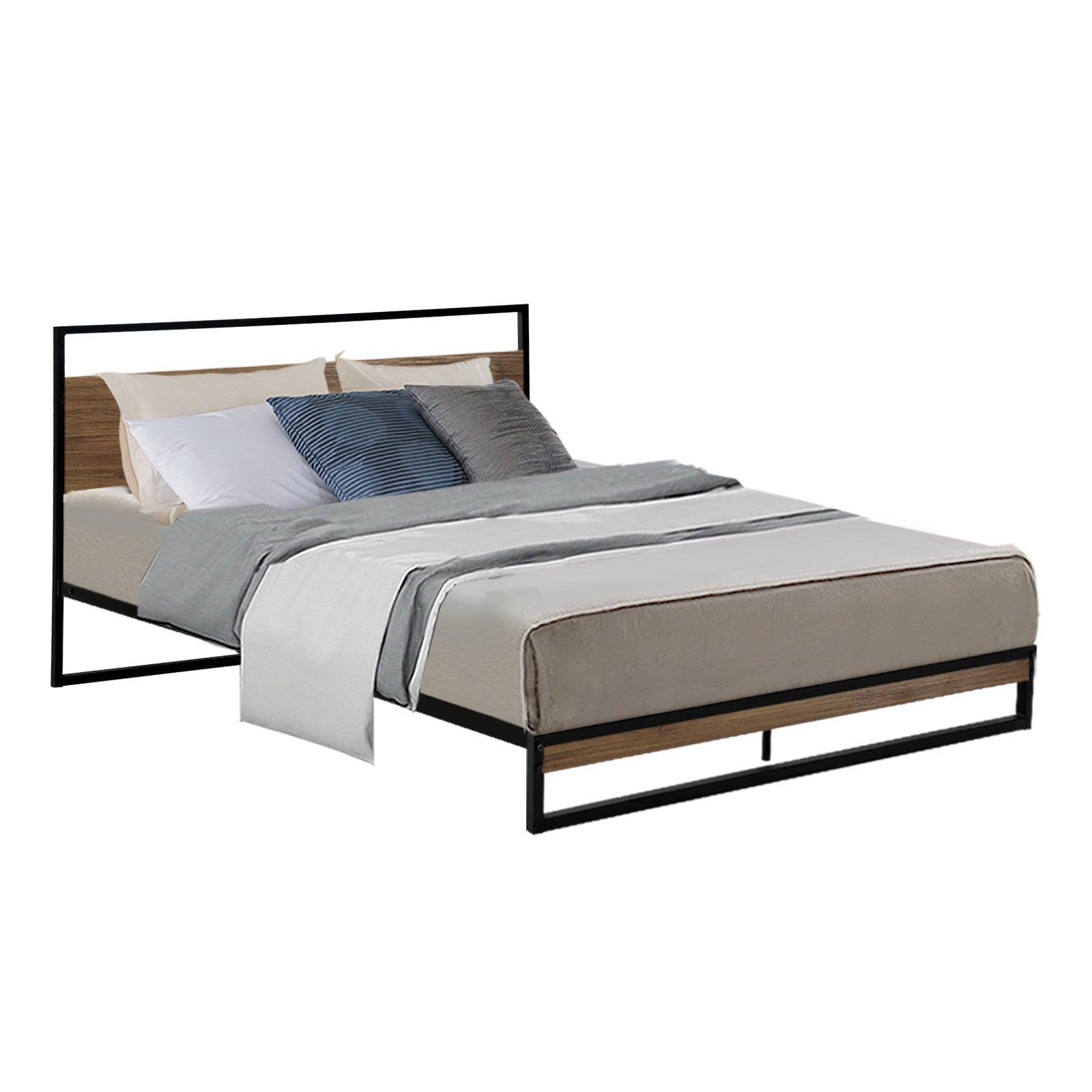 Artiss Bed Frame Queen Size Metal Bed Frame DANE Chez Guru