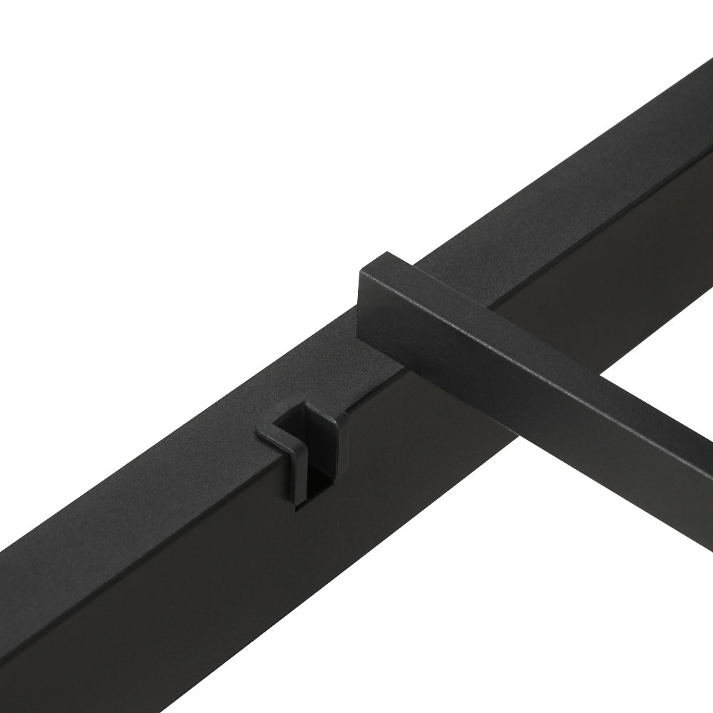 Artiss Bed Frame 2x Single Size Metal Trundle Daybed DEAN Chez Guru