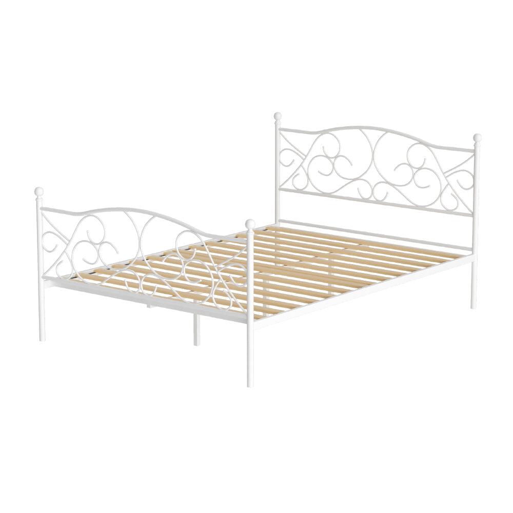 Artiss Bed Frame Double Size Metal Bed Frame GROA Chez Guru