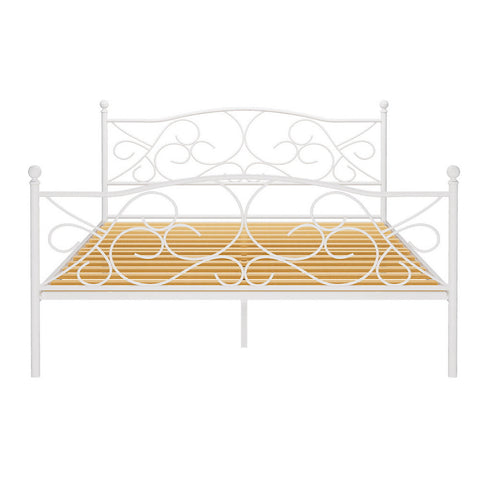 Artiss Bed Frame Queen Size Metal Bed Frame GROA Chez Guru