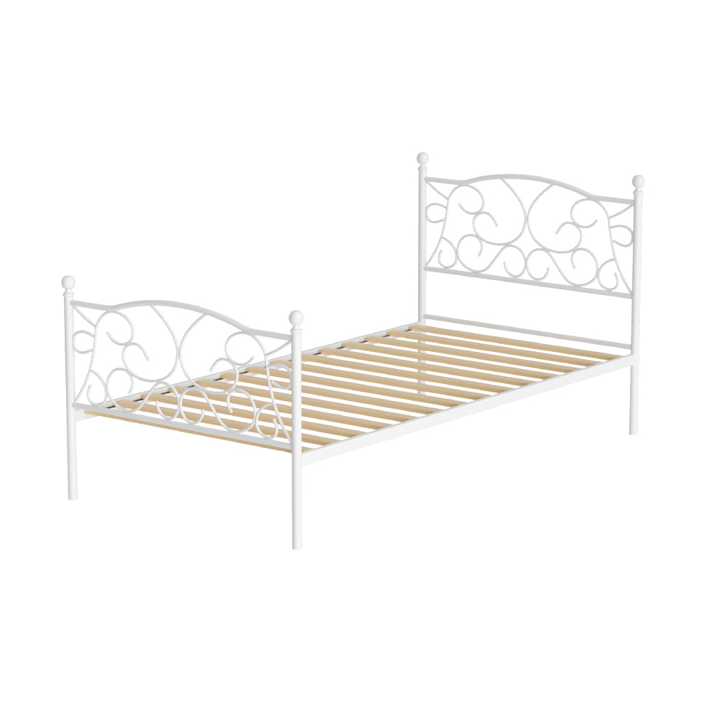 Artiss Bed Frame Single Size Metal Bed Frame GROA Chez Guru