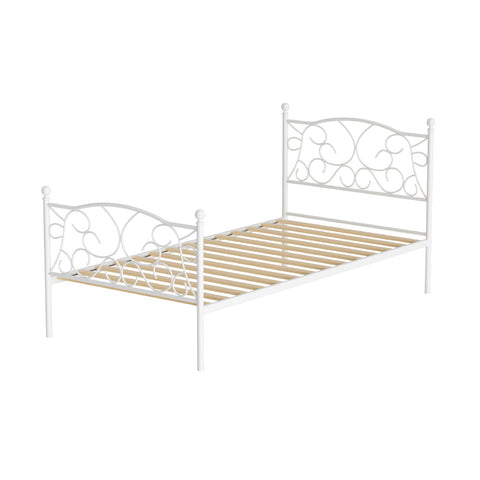 Artiss Bed Frame Single Size Metal Bed Frame GROA Chez Guru