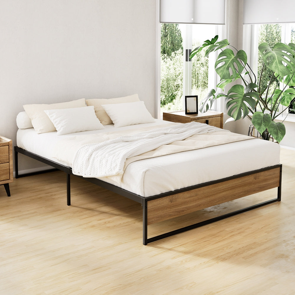 Artiss Bed Frame Metal Bed Frame Bed Base OSLO - Double Chez Guru