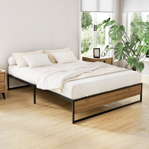 Artiss Bed Frame Metal Bed Frame Bed Base OSLO - Double Chez Guru