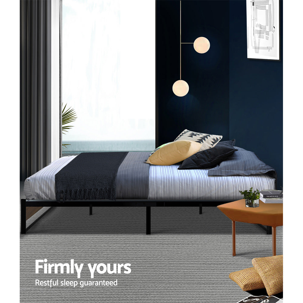 Artiss Bed Frame Metal Bed Frame Bed Base OSLO - Queen Chez Guru