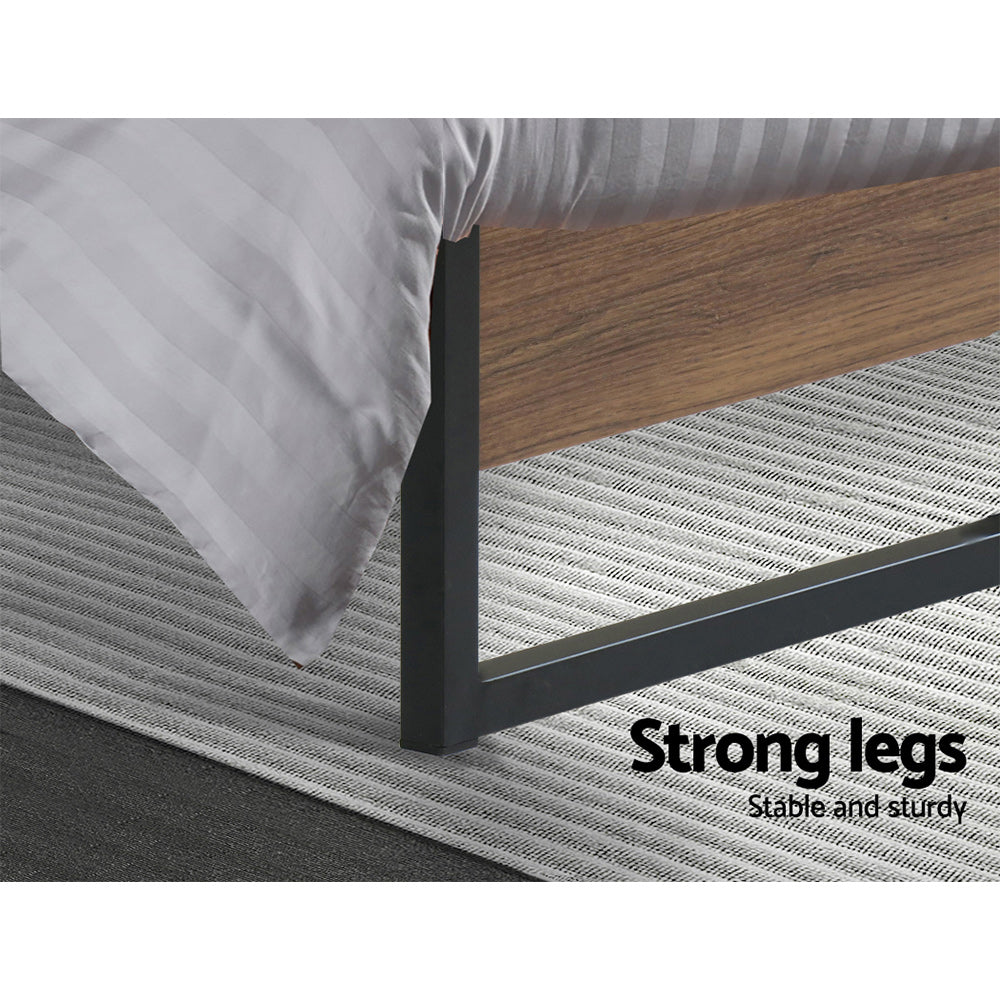 Artiss Bed Frame Metal Bed Frame Bed Base OSLO - Single Chez Guru