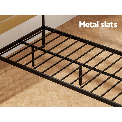 Artiss Bed Frame King Single Size Metal Base Mattress Platform Foundation PAULA Chez Guru