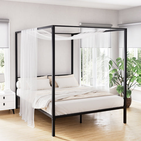 Artiss Bed Frame Double Size Metal Bed Frame POCHY Chez Guru