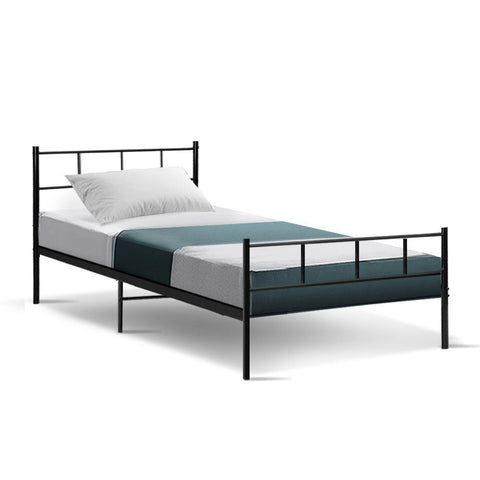 Artiss Bed Frame Single Metal Bed Frame SOL Chez Guru