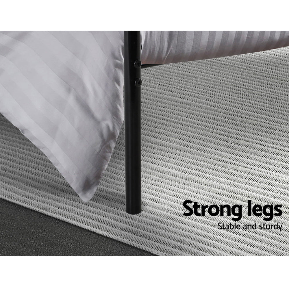 Artiss Bed Frame Single Metal Bed Frame SOL Chez Guru