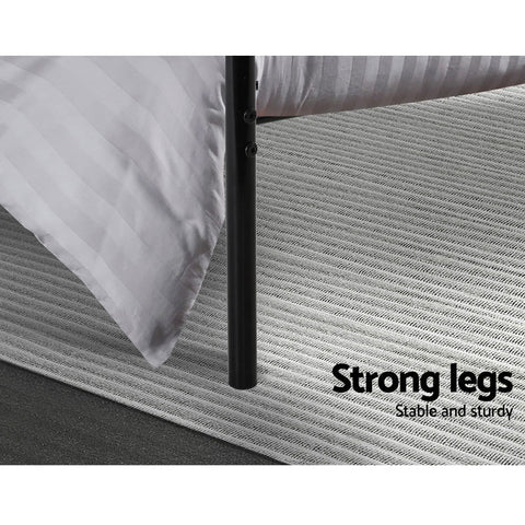 Artiss Bed Frame Single Metal Bed Frame SOL Chez Guru