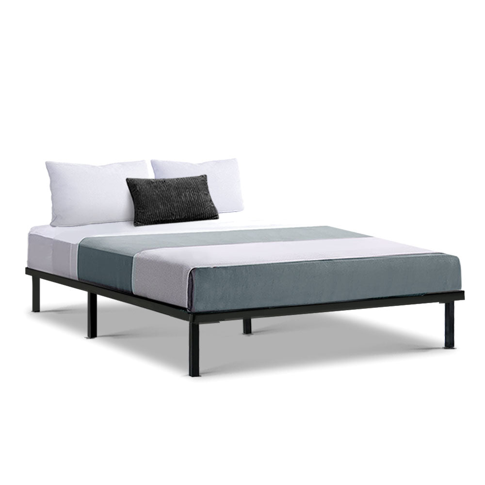 Artiss Bed Frame Double Size Metal Bed Frame TED Chez Guru