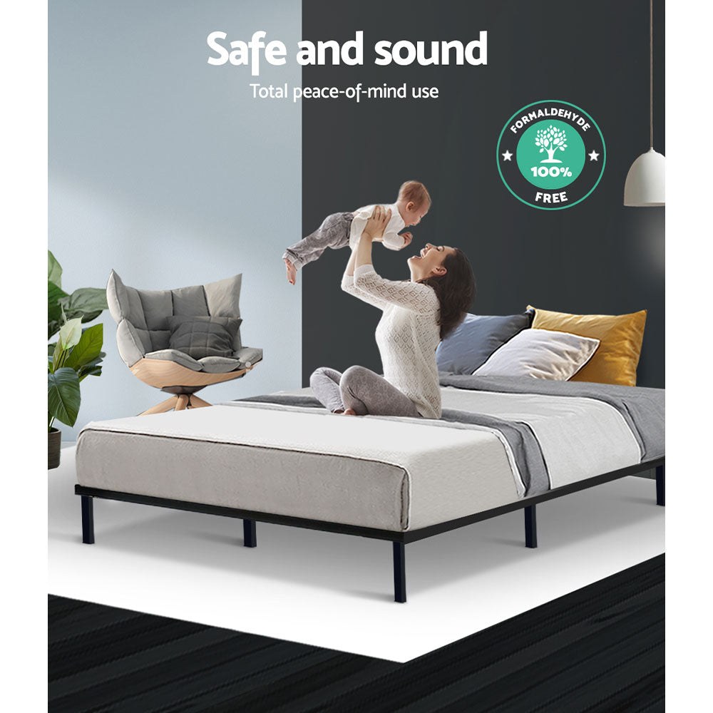 Artiss Bed Frame Double Size Metal Bed Frame TED Chez Guru