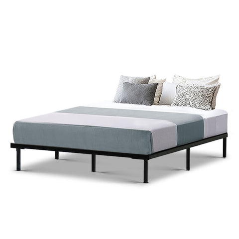 Artiss Bed Frame Queen Size Metal Bed Frame TED Chez Guru