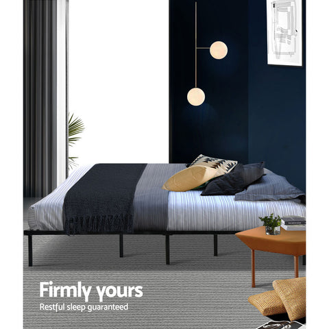 Artiss Bed Frame Queen Size Metal Bed Frame TED Chez Guru