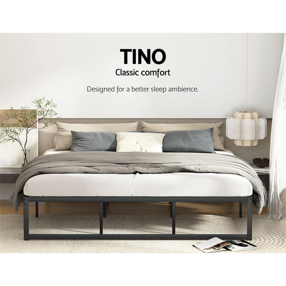 Artiss Bed Frame King Size Metal Bed Frame TINO Chez Guru