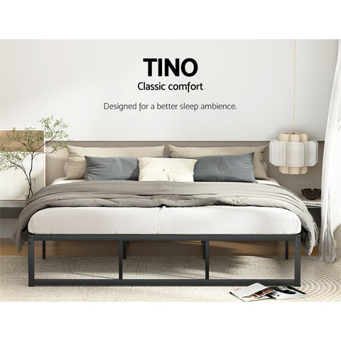 Artiss Bed Frame King Size Metal Bed Frame TINO Chez Guru