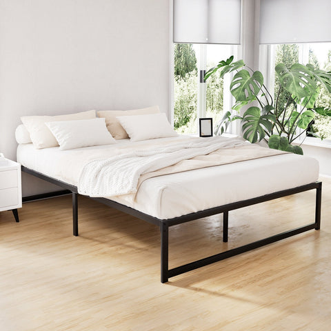 Artiss Bed Frame Queen Size Metal Bed Frame TINO Chez Guru