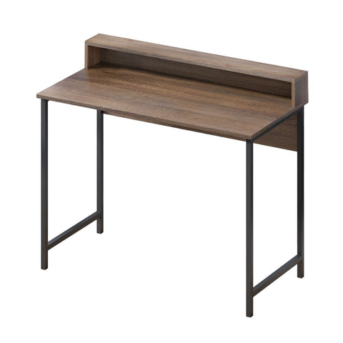 Artiss Computer Desk Shelf Oak 100CM - Chez Guru
