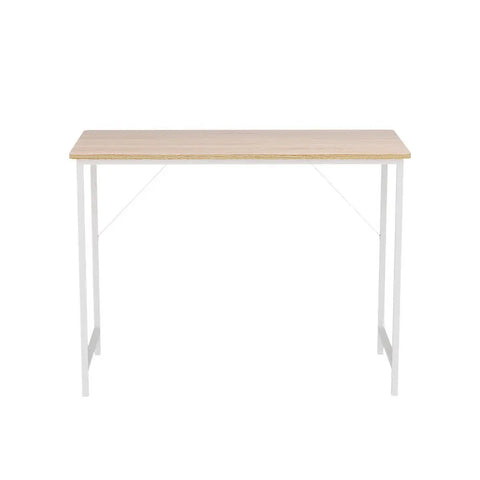 Artiss Computer Desk Oak 100CM Chez Guru