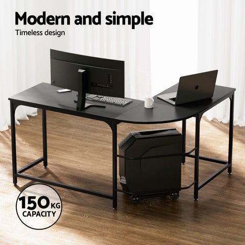 Artiss Computer Desk L-Shape Study Desks Ergonomic Office Chair Mesh Chairs Chez Guru