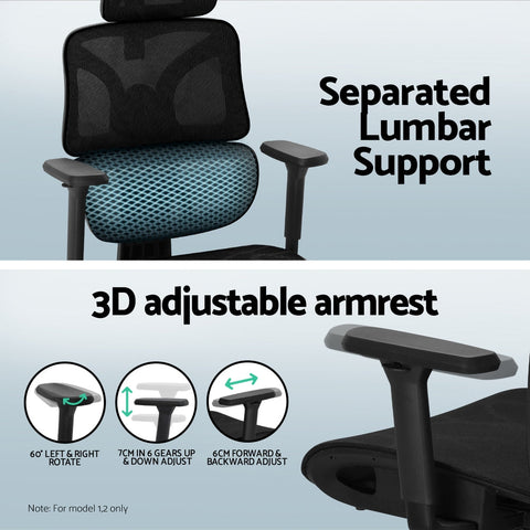 Artiss Computer Desk L-Shape Study Desks Ergonomic Office Chair Mesh Chairs Chez Guru