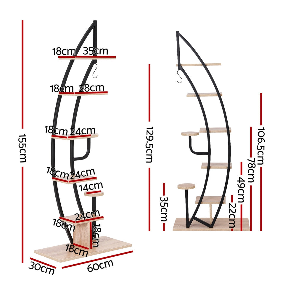 Artiss Plant Stand 6 Tier Ladder Corner Shelf Chez Guru