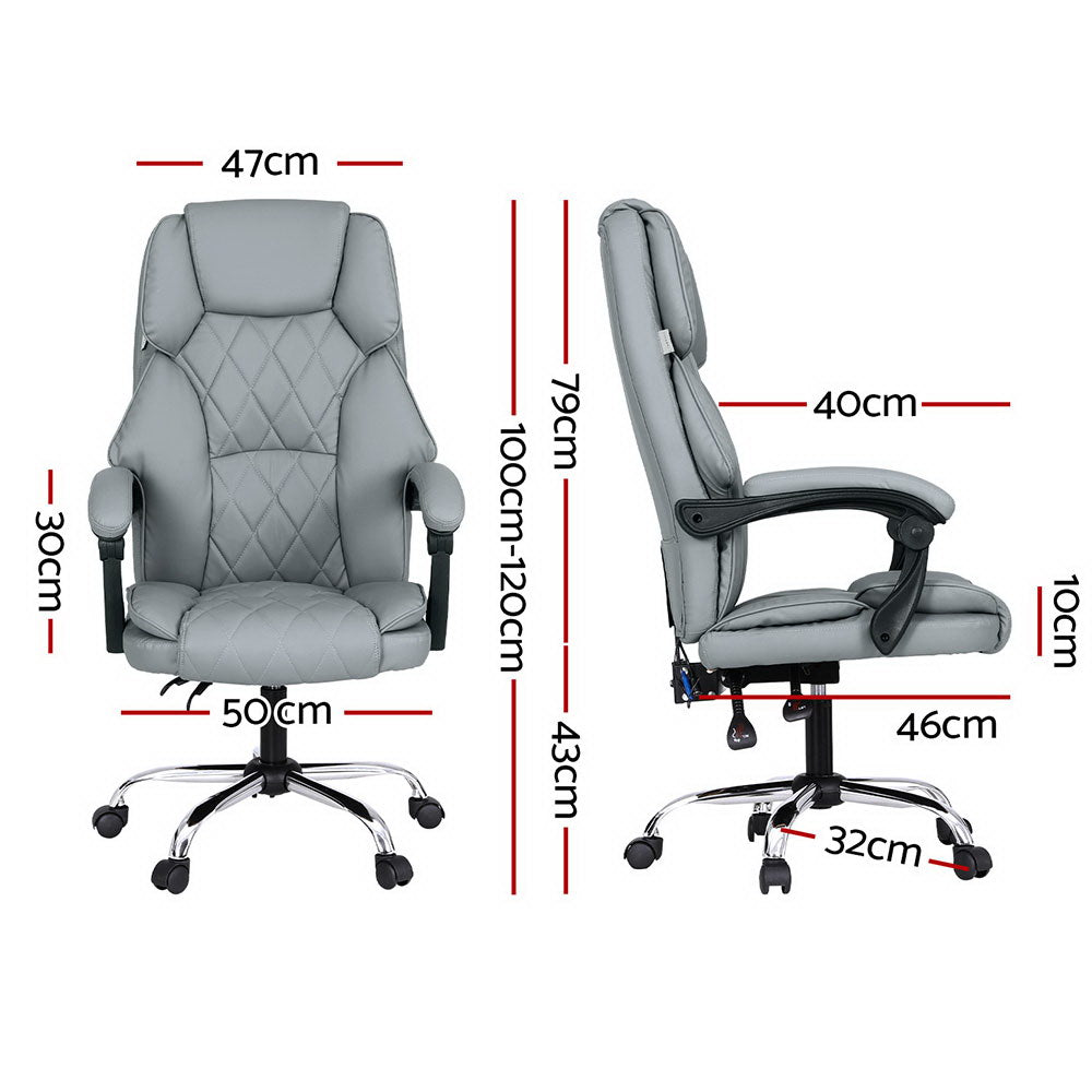 Artiss Massage Office Chair Computer Chairs High Back Chez Guru